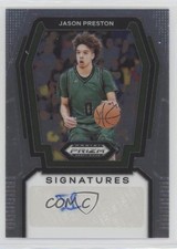 2024-25 Panini Prizm Draft Picks Signatures Jason Preston #S-JPR Auto 1b1g
