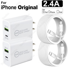 Fast Charger Cable 20W USB Type-C Power Adapter Charger For iPhone14 13 12 11 XR