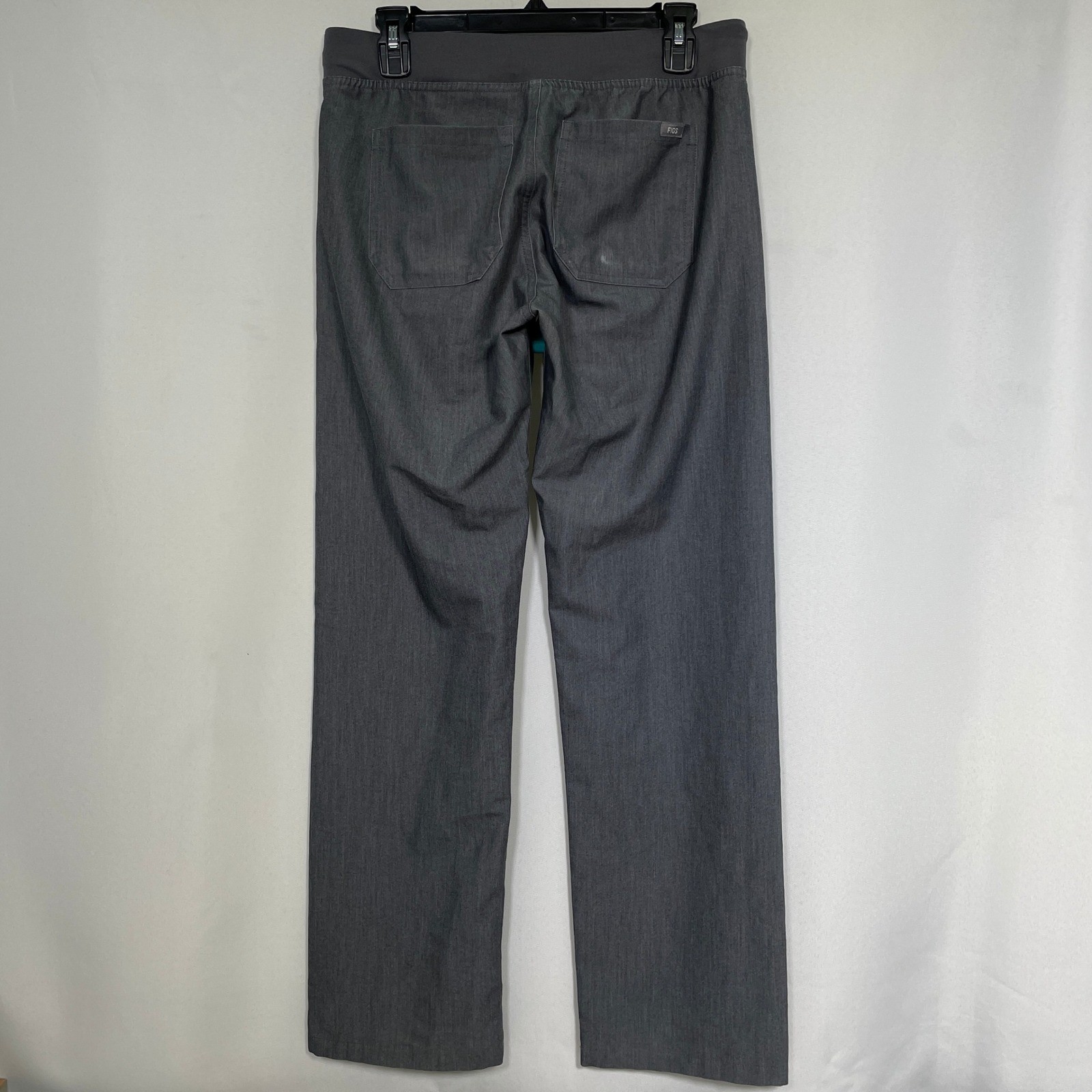 FIGS Livingston Basic Teal Drawstring Straight Le… - image 5