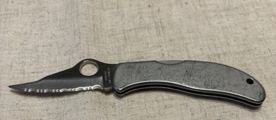 Vintage Spyderco Lockback Gin 1 | eBay