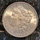 1896-P Morgan Silver Dollar