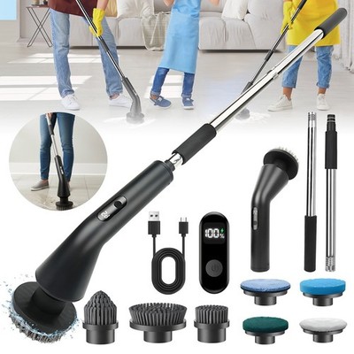 Putzbürste Elektrisch Electric Spin Scrubber 7-IN-1 2000mah Power Wechselbürsten