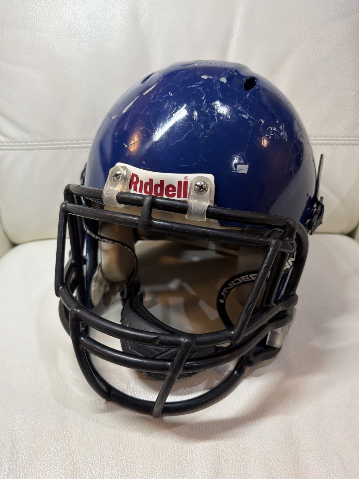 Riddell Speed Adult Sz M Football Helmet Blue 2016