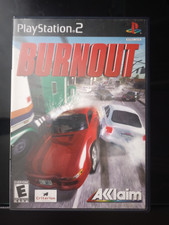 Burnout (Sony PlayStation 2, 2001) ****TESTED****