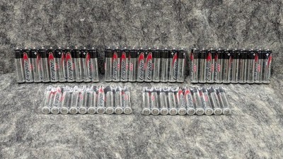  50 New  Energizer Max AAA Batteries Alkaline E92 Bulk Pack Exp. 12/2034