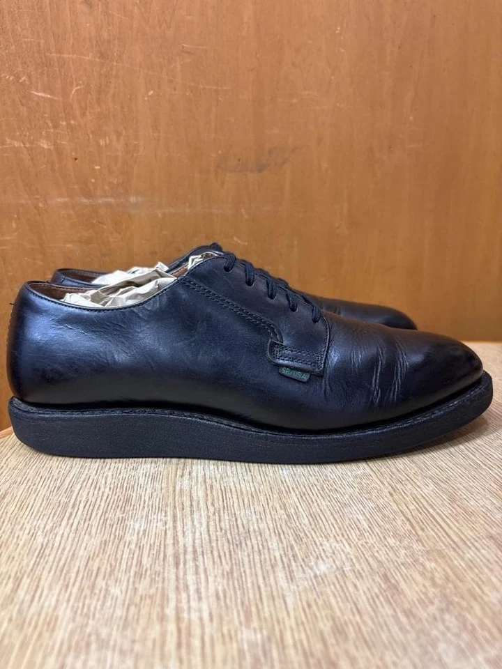 Red Wing Herren US8 D Postman Oxford Arbeitsschuhe 101 schwarz Leder... - Bild 4 von 4