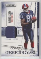 2010 Rookies & Stars Dress for Success Jerseys Prime 37/50 Marcus Easley 0gx4
