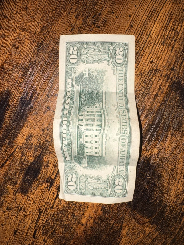 VINTAGE SERIES 1993 $20 DOLLAR BILL FEDERAL RESERVE NOTE - Image 3 of 3