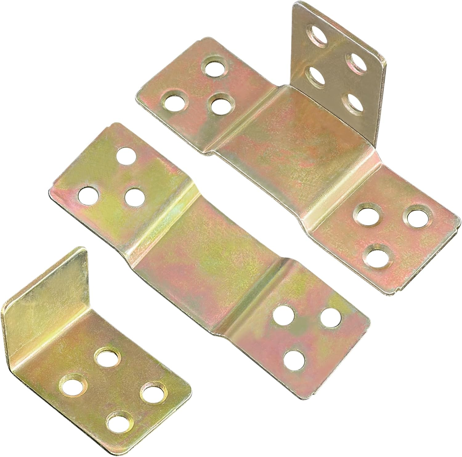 8 Sets Bed Rail Brackets,Metal Bed Connection