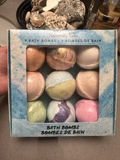 Naturally Vain Bath Bombs- 9  127.5 g 4.5 oz. 