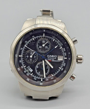 Casio Oceanus Watch OC-500 2714 10 BAR Chronograph Working NEW BATTERY