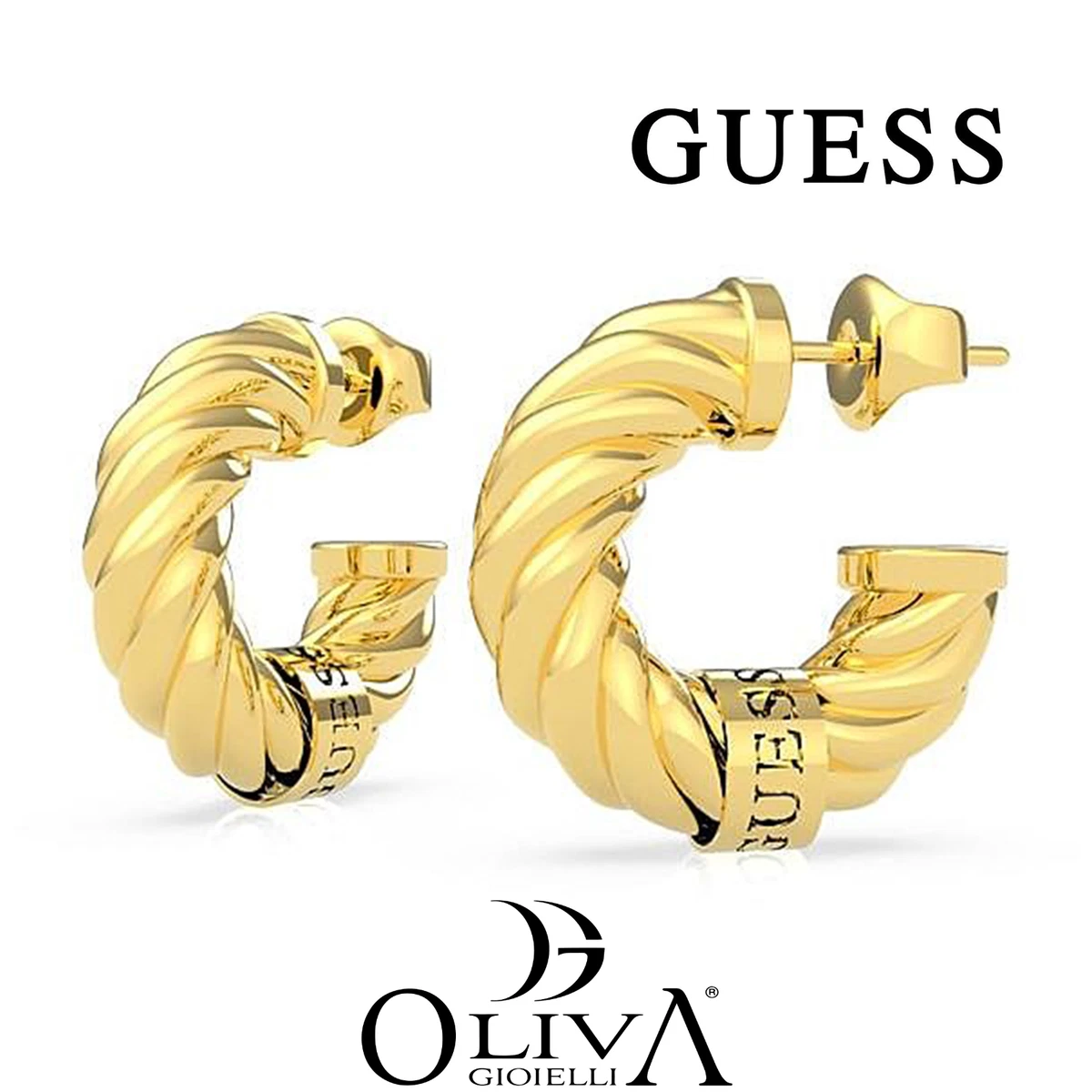 Guess Earrings UBE20060 UBE20060 Brand, Única, Non-precious metals, No