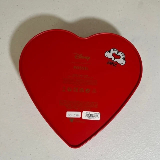 Anillo Reloj Disney X Fossil Edición Limitada Oro Rosa Acero Inoxidable NUEVO De Moda Foto 3 de 4