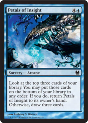 Petals of Insight x4 - Modern Masters - NM-Mint, English - Modern Masters