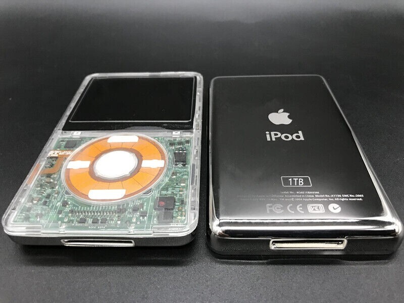 iPod Classic 1TB ssd カスタム U2バージョン Amazon | カスタム 1TB SSD 3000mAhバッテリー付き