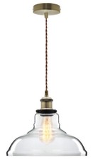 Vintage Glass Shade Chandelier Pendant Ceiling Club Pub Restaurant Light M007