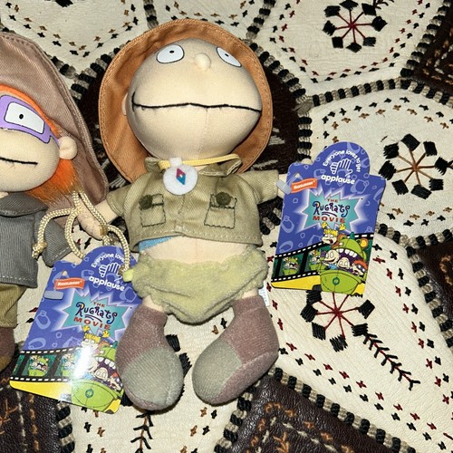 NEW Vtg Rugrats The Movie Tommy Chuckie Plush Safari Nickeloden Rare 1998 - Picture 4 of 7