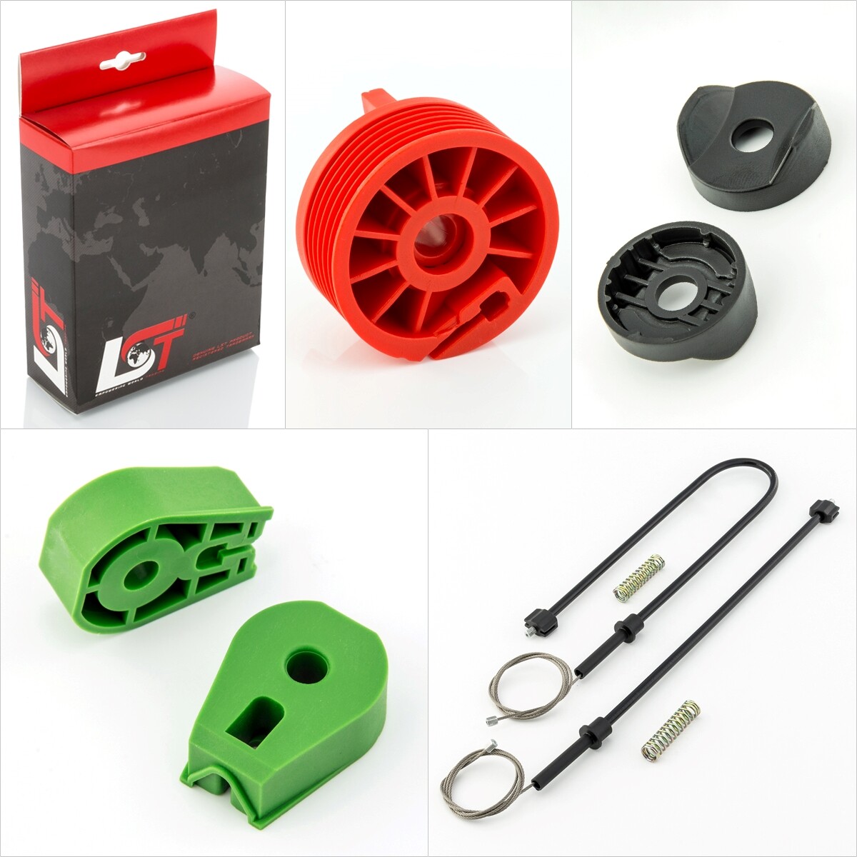 Window Regulator Repair Kit For RENAULT MEGANE 2 II Cabriolet Rear Right