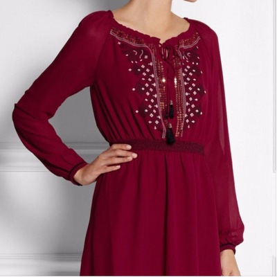 target maroon dress