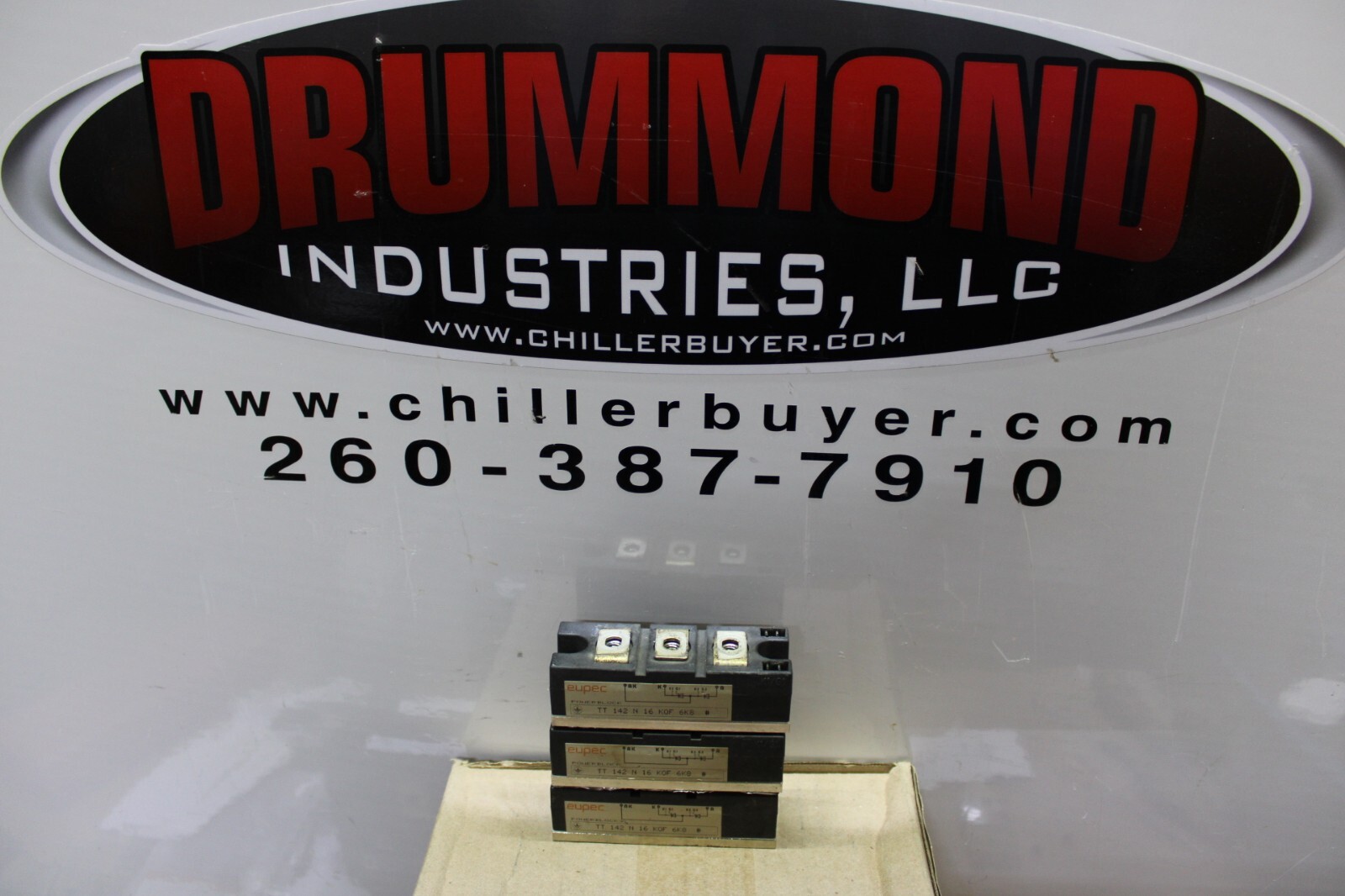 LOT OF 3 EUPEC IGBT POWERBLOCK TT142N16K0F 6K8 **WARRANTY INCLUDED** eBay