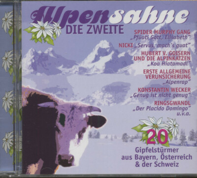 Alpensahne Die Zweite Various CD RARE German Import Edelweiss Rumpel Stilz