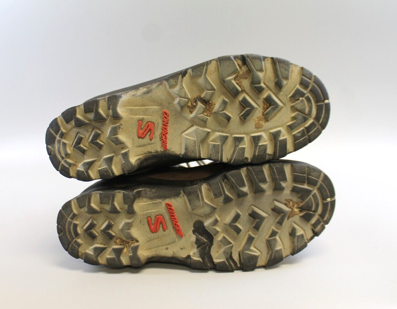 STIVALI DA TREKKING TRAIL SALOMON IN PELLE MARRONE STRINGATI DONNA TAGLIA 8