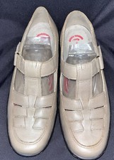 Naturalizer Parley Stone Leather Beige Loafers Women U.S Sz 8.5