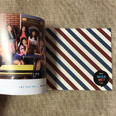 I.O.I HAND SIGNED #2 [ Miss Me? ] 2nd Mini Album Autographed / NO