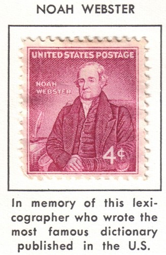 us-1958-noah-webster-lexicographer-dictionary-stamp-new-hinged-ebay