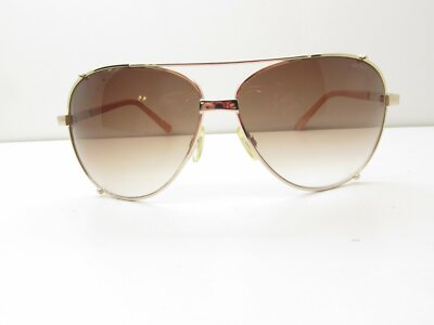 Liz Claiborne 85697 SUNGLASSES 63-13-125 Gold/Pink Aviator TV6 36985
