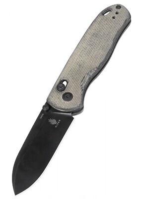 Kizer Knives Taschenmesser Drop Bear, Micarta, schwarze Klinge - Folder