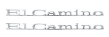 Oer Reproduction Chrome Front Fender Emblem Set 1971-1975 Chevy El Camino Models Oer Reproduction Chrome Front Fender Emblem Set 1971-1975 Chevy El Camino Models