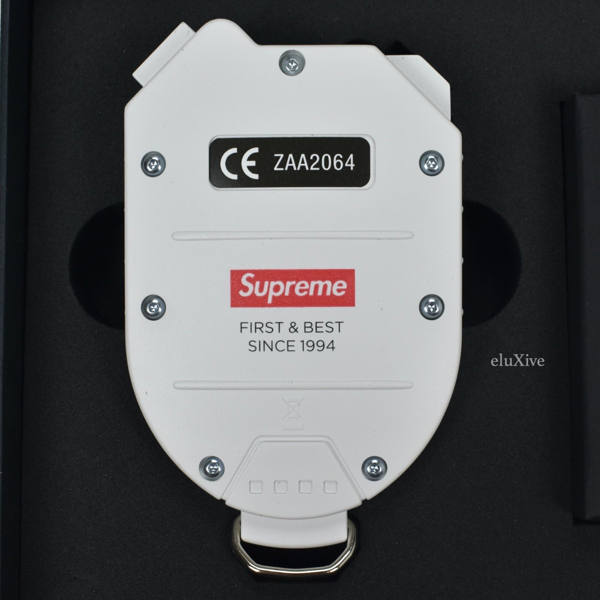 NWT Supreme x Tag Heuer Red Box Logo Pocket Pro Stopwatch Watch