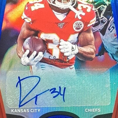 希少サイン 赤ティン Fishinger MOE 石敢営　autograph 2020 Panini Certified #MS-DT Darwin Thompson Mirror Signatures