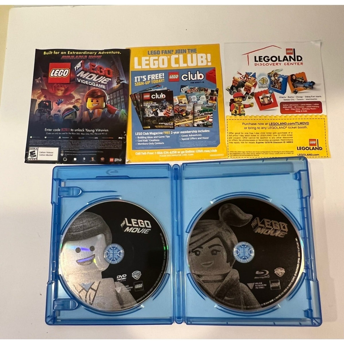 The Lego Movie Blu-ray & DVD | eBay