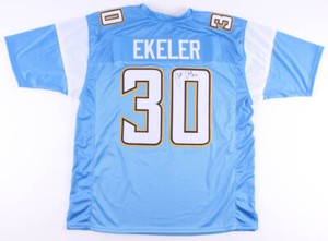 austin ekeler signed jersey