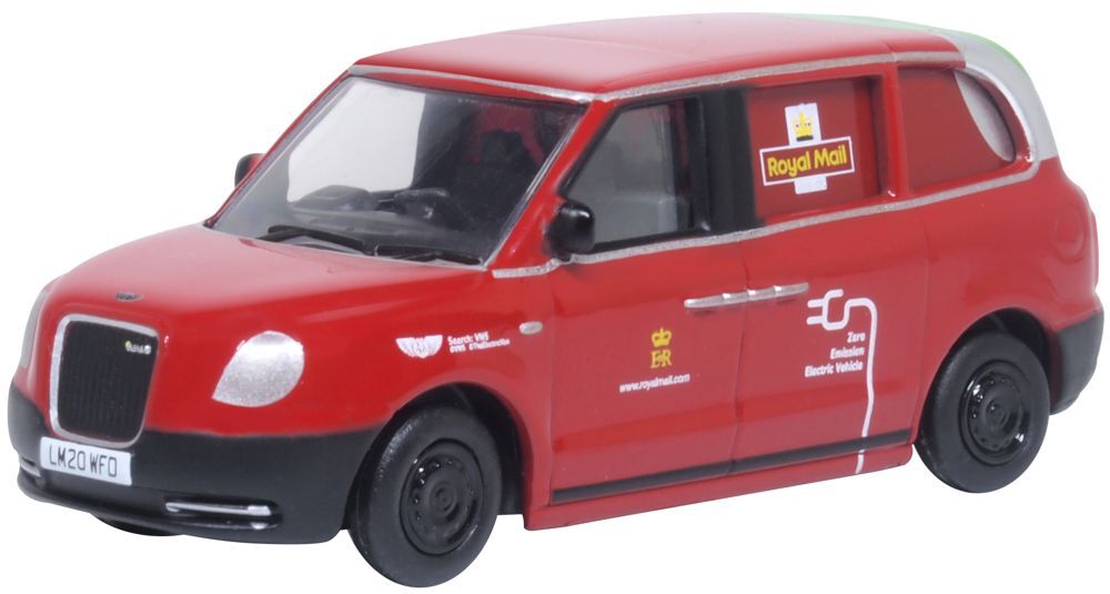 Oxford Diecast 76TX5003 OO Gauge LEVC TX5 Taxi Prototype VN5 Van Royal Mail