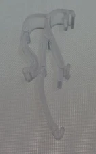 Double Valance Clip for Micro Blinds: Holds Two 1/2" slats