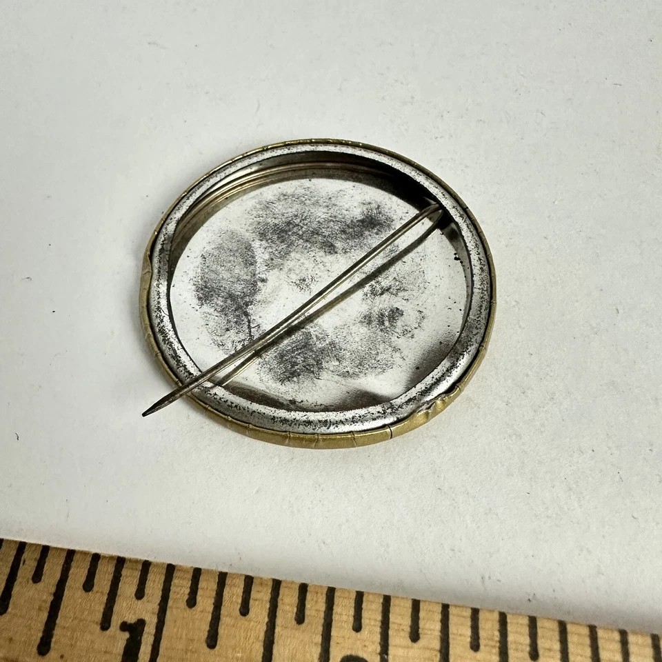 Prendedor de botón vintage “Tigres y gatitos Love Sorensen Magnition” RARO DIFÍCIL DE ENCONTRAR Foto 3 de 3