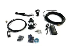 Outdoor Misting System Pump, 6 Nozzles Kit for Patio, Deck NEW FREE FAST SHIP