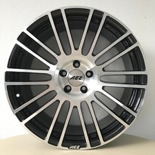 1x AEZ Strike 9x20 Et.35 Lk.5x112 black polished neue Alufelge
