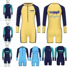 Boy Bodysuit Diving Swimsuit Training Jumpsuit Surfing Sun Protection Wetsuit