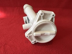 Laugenpumpe - Ablaufpumpe komplett Waschmaschine Hoover G 474 TAH - 84 Original