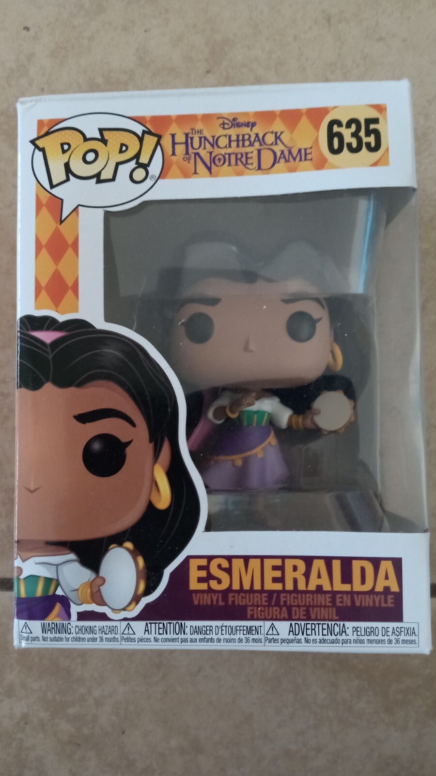 Sale Funko Pop! Vinyl: Disney - Esmeralda #635 Hunchback Of Notre Dame