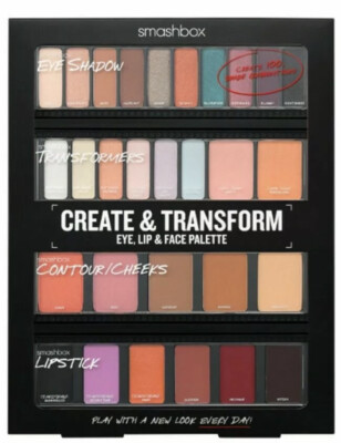 SMASHBOX CREATE AND TRANSFORM AUGENLIPPE GESICHT PALETTE, NEU MIT ETIKETT Weihnachtsgeschenk