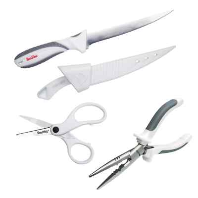SMITH'S LAWAIA 4 Piece Fishing Combo Kit, White 51237  BR 20