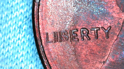 Rare 1987 D Double Die Obverse And Reverse Lincoln Penny Good Luster - Picture 18 of 20