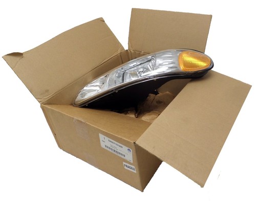 04857151AD New OEM Head Light Left Driver Side 4 Caravan Town N Country Voyager - Picture 2 of 10