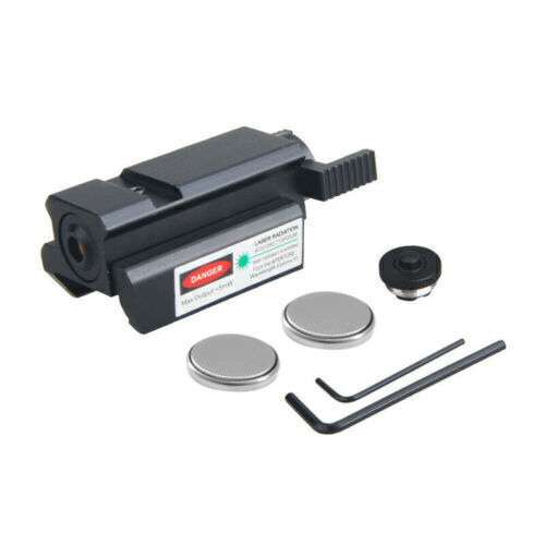 Mini Red/Green Dot Laser Beam Sight Scope Mount For Rifle Pistol Air Gun Hunting - Picture 18 of 24