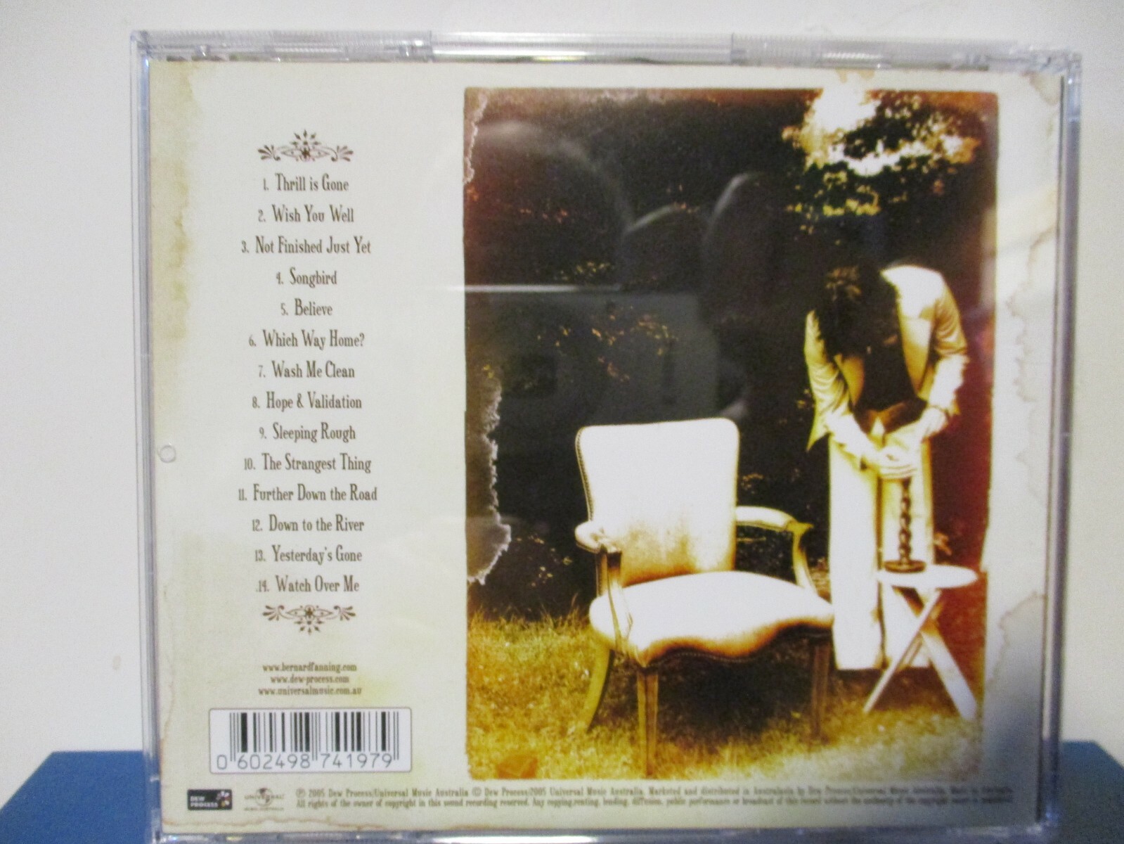 Tea & Sympathy by Bernard Fanning (CD, Oct2005, Dew Process) for sale